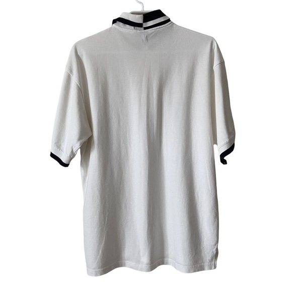 Ash City Mens White Polo Shirt Large - Picture 2 of 6